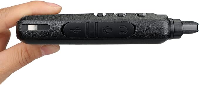 Retevis RT622 可充电 PMR 无线电收音机套装（黑色，1 对） 