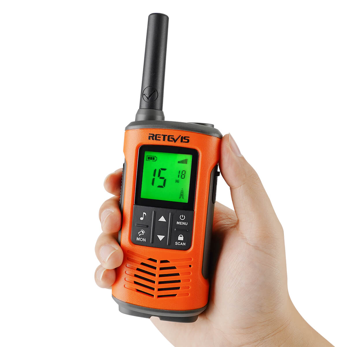 RT45P 手持式防水对讲机和收音机 PMR446