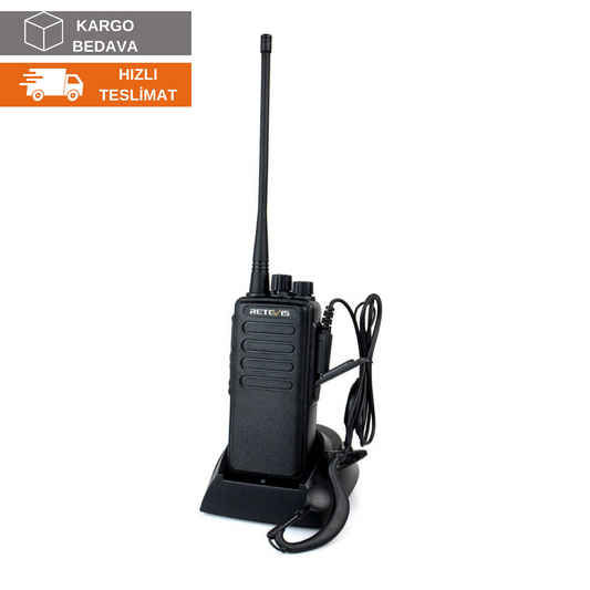 RT1 Yüksek Güçlü UHF veya VHF Analog İş Radyosu