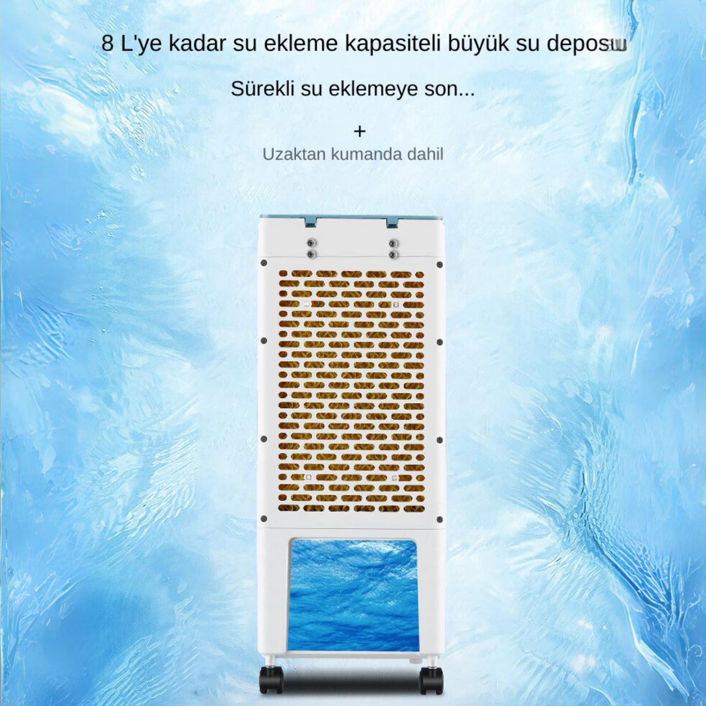 便携式霍尔式空调水便携式冷却器白色（仅冷却可用）