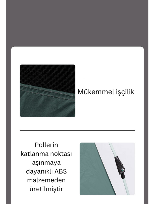 4-5 Kişilik Hızlı Kurulum Aile Çadırı – Su Geçirmez, UV Korumalı, Hidrolik Destekli Pop-Up Çadır